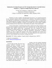 Research paper thumbnail of Optimization of Cutting Parameters in CNC Turning Operation for Controlled Surface Roughness: A Taguchi & Multiple Regression Approach