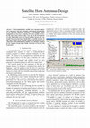 Research paper thumbnail of Satellite horn antennas design