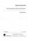 Raum und Gewalt.  Eine geo-ethnologische Analyse der Pariser Banlieues Cover Page