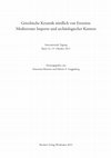 Mediterrane Funde am frühkeltischen Fürstensitz auf dem Ipf im Nördlinger Ries. Räumliche Verteilung und historische Interpretation. In: S. Bonomi/M. A. Guggisberg (Hrsg.), Griechische Keramik nördlich von Etrurien: Mediterrane Importe und archäologischer Kontext (Wiesbaden 2015), 193-202. Cover Page