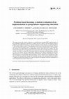 Research paper thumbnail of Problem-based learning: a student evaluation of an implementation in postgraduate engineering education