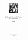 José DIAZ TABERNERO – Rahel C. ACKERMANN – Michael NICK, Münzen und Münzfunde aus dem Land Glarus. Jahrbuch des Historischen Vereins des Kantons Glarus 88, 2008, 9–109. Cover Page