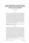 Research paper thumbnail of 2015 "From International to Transnational Mining: The Industry's Shifting Political Economy and the Caribbean" Caribbean Studies,  Vol. 43, No. 1, pp.  73-112.