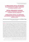 La Pedagogía Social en España: de la reconstrucción académica y profesional a la incerteza científica y social Cover Page