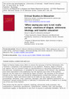 Research paper thumbnail of ‘When saying you care is not really caring’: emotions of disgust, whiteness ideology, and teacher education