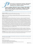 The effect of zirconia surface treatment on flexural strength and shear bond strength to a resin cement Cover Page