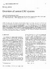 Research paper thumbnail of Overview of current CAT systems: Review Article