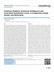 Research paper thumbnail of [citation] Emotional Intelligence & Team Satisfaction. Deveci (2015)