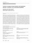 Newborn screening for homocystinurias and methylation disorders: systematic review and proposed guidelines Cover Page