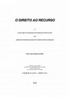 O Direito ao Recurso Cover Page