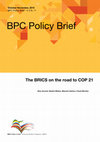 Research paper thumbnail of The BRICS on the road to COP 21