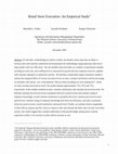 Research paper thumbnail of Retail Store Execution: An Empirical Study