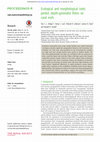 Research paper thumbnail of Ecological and morphological traits predict depth-generalist fishes on coral reefs