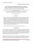 Research paper thumbnail of GENETIC RESOURCES OF MEDICINAL AND AROMATIC PLANTS OF ALBANIA – CURRENT STATUS OF THE NATIONAL COLLECTION OF MAPS