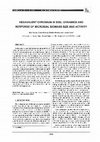 Research paper thumbnail of Hexavalent chromium in soil: dynamics and response of microbial biomass size and activity