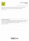 Research paper thumbnail of review of: Hubert Marcorelles, Jacques Frayssenge, Sylvie Groueff, Elie Pélaquier : Pays et familles du Caylar (Hérault), Nîmes, Lacour/Colporteur, 1996, 444p., in Annales de Démographie Historique, 1998/1, p. 261-262