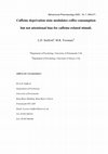 Research paper thumbnail of Caffeine deprivation state modulates coffee consumption but not attentional bias for caffeine-related stimuli