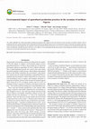 Research paper thumbnail of Environmental impact of agricultural production practices in the savannas of northern Nigeria