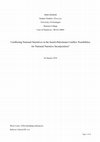 Conflicting National Narratives in the Israeli-Palestinian Conflict: Possibilities for National Narrative Incorporation? Cover Page