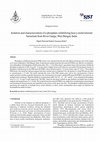 Research paper thumbnail of Isolation and characterization of a phosphate solubilizing heavy metal tolerant bacterium from River Ganga, West Bengal, India