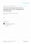Research paper thumbnail of Patrice Bourdelais, Vincent Gourdon, « L’histoire de la famille dans les revues françaises (1960-1995) : la prégnance de l’anthropologie », p. 5-48, in Annales de Démographie Historique, 2000/2