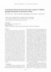 Research paper thumbnail of Geotechnical characterization and seismic response of shallow geological formations in downtown Lisbon