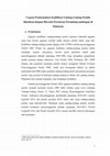 Research paper thumbnail of Urgensi Pembentukan Kodifikasi Undang-Undang Pemilu dikaitkan dengan Hierarki Peraturan Perundang-undangan di Indonesia