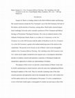 Research paper thumbnail of Review of Beale's New Testament Biblical Theology