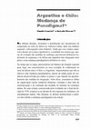 Research paper thumbnail of Argentina e Chile: Mudanca de Paradigma? (2011 Contexto Internacional, Scielo)