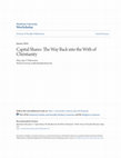 Capital Shares: The Way Back into the With of Christianity Cover Page