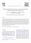 Research paper thumbnail of Physiological responses of Posidonia oceanica to nutrient enrichment of the water column