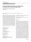 Research paper thumbnail of Prebasic molt initiation and progress in northern fulmars of the High Arctic: do molt and breeding overlap?