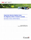 Research paper thumbnail of Important Marine Habitat Areas for Migratory Birds in Eastern Canada. Technical Report Series No. 530