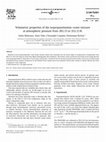 Volumetric properties of the isopropanolamine–water mixture at atmospheric pressure from 283.15 to 353.15K Cover Page