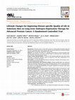 Research paper thumbnail of Lifestyle Changes for Improving Disease-specific Quality of Life in Sedentary Men on Long-term Androgen-Deprivation Therapy for Advanced Prostate Cancer: A Randomised Controlled Trial