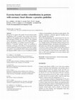 Exercise-based cardiac rehabilitation in patients with heart failure: a meta-analysis of randomised controlled trials between 1999 and 2013 Cover Page