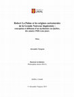 Robert La Palme et les origines caricaturales de la Grande Noirceur duplessiste : conception et diffusion d’un mythistoire au Québec, des années 1940 à nos jours, thèse de doctorat (histoire), Québec, Université Laval, 2015, 517 p. Cover Page