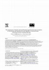 Research paper thumbnail of The expression of Smads and transforming growth factor beta receptors in leiomyoma and myometrium and the effect of gonadotropin releasing hormone analogue therapy