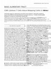 Research paper thumbnail of CD8+ Cytotoxic T Cells Induce Relapsing Colitis in Normal Mice