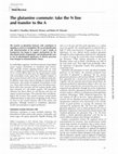 Research paper thumbnail of The glutamine commute: take the N line and transfer to the A