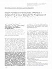 Serpin Peptidase Inhibitor Clade A Member 1 (SerpinA1) Is a Novel Biomarker for Progression of Cutaneous Squamous Cell Carcinoma Cover Page