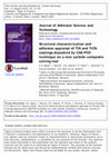 Research paper thumbnail of Structural characterization and adhesion appraisal of TiN and TiCN coatings deposited by CAE-PVD technique on a new carbide composite cutting tool