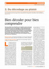 Bien décoder pour bien comprendre (version intégrale) Cover Page