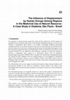 The Influence of Displacement by Human Groups Among Regions in the Medicinal Use of Natural Resource: A Case Study in Diadema, S�o Paulo - Brazil Cover Page