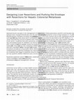 Research paper thumbnail of Designing liver resections and pushing the envelope with resections for hepatic colorectal metastases