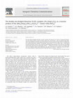 Research paper thumbnail of The doubly oxo-bridged dinuclear Fe(III) complex, [Fe2(hmp)2Cl4], as a reaction product of the [Mn4(hmp)6(NO3)2(H2O)2]2+ cluster with [FeCl4]−