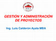 ensayo de la administración de riesgos Cover Page