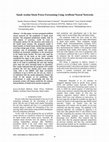 Research paper thumbnail of Saudi Arabia stock prices forecasting using artificial neural networks