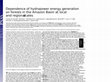 Research paper thumbnail of Dependence of hydropower energy generation on forests in the Amazon Basin at local and regional scales