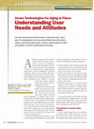 Aware technologies for aging in place: understanding user needs and attitudes Cover Page